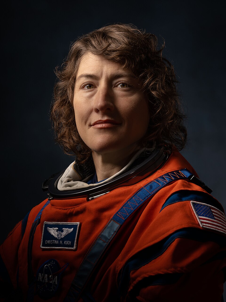 Official NASA portrait of Christina Koch