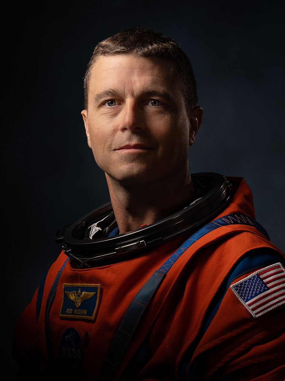 Official NASA portrait of Reid Wiseman