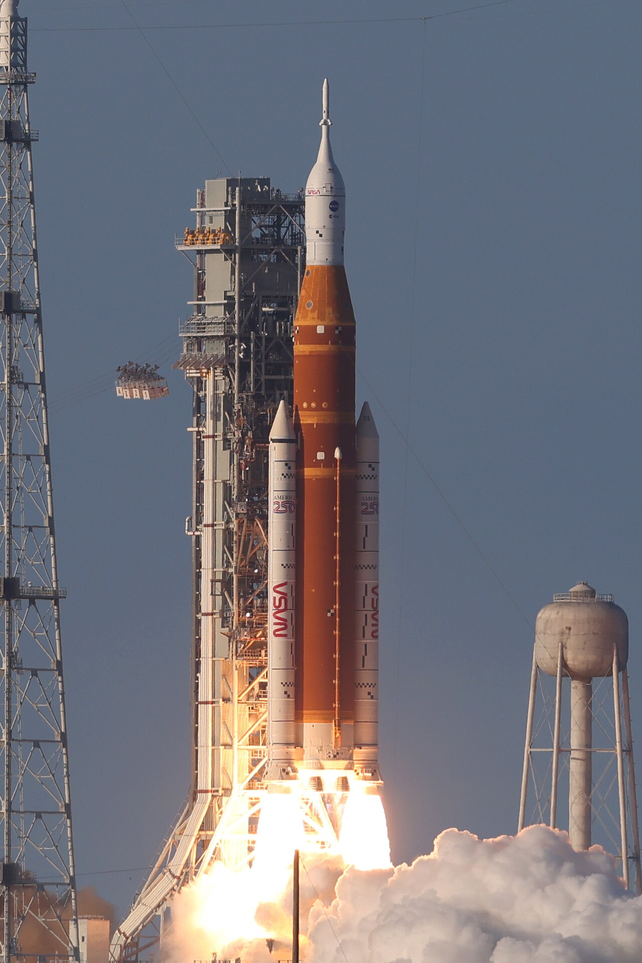 Artemis II SLS launch from Kennedy Space Center, April 1, 2026